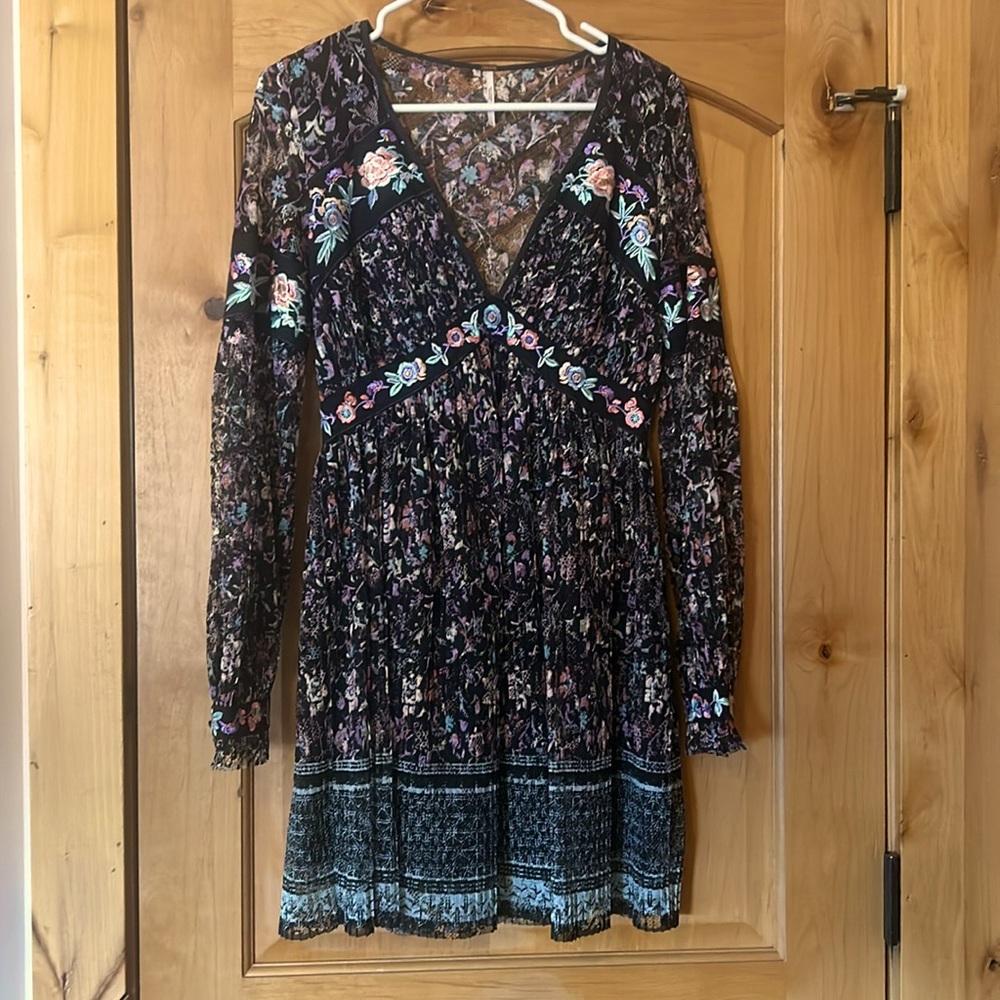 Free people embroidered dress
